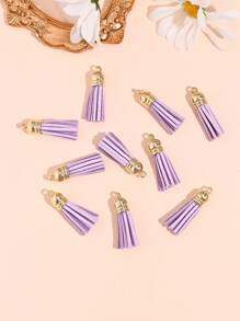 10 件多功能优雅可爱手工流苏 DIY 珠宝吊坠配件适用于耳环、项链、手链、装饰和钥匙链 - 吊墜 - 查看 4