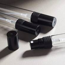 50PCS 5ML Mini Fine Mist Glass Spray Bottle Empty Travel Atomiser Spray Bottles For Perfume Toiletries Liquid Cosmetics