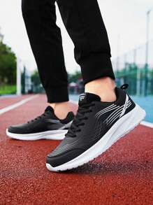 Herren Lässig Sportschuhe in Große Größen, leicht, atmungsaktives PU-Material, geeignet für alle Jahreszeiten
