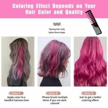 Multicolor Disposable Hair Color Comb, Elegant Luxury & Refined Disposable Use Hair Dyeing Comb,Women Valentine Gift Birthday Boyfriend Girlfriend