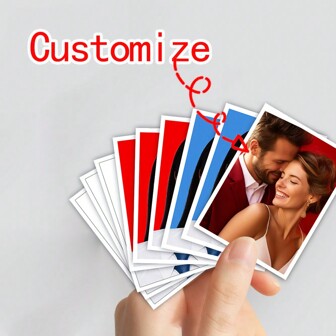 Customized Photos: Photo Album, Couple Photos, Daily Photos, Valentine's Day, Birthday, Party, New Year, Family Portrait, Graduation, Corporate Team Building, Visa, ID, Wedding, Memorial, Resume, Hang Tag, Wedding Dress, High Definition Waterproof