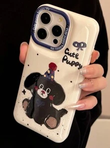 1 pieza Funda protectora blanca y linda, resistente a caídas, para teléfonos móviles Apple, estilo INS - Multicolor - Ver 13