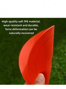 10 piezas/20 piezas Marcadores planos para suelo, conos de entrenamiento de fútbol, vallas de entrenamiento, suministros de entrenamiento de velocidad y agilidad, artículo imprescindible para volver al colegio y festivales deportivos
