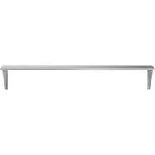 Premium Quality Stainless Steel Tubular Wall Shelf | Appliance & Equipment Metal Shelving | Kitchen, Restaurant, Garage, Laundry, Utility Room | NSF Certified | (14" Deep X 60" Long) - Silver - View 4