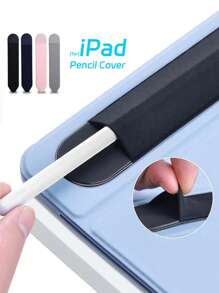 1 szt. Etui na tablet Touch Pen, Pojemnościowa osłona ochronna na pióro, Apple Pencil 2. generacji etui na pióro, antypoślizgowa torba na pióro, cienkie przenośne samoprzylepne etui na pióro