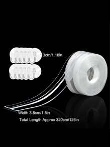 1 rollo Cinta impermeable transparente - transparente - Ver 7