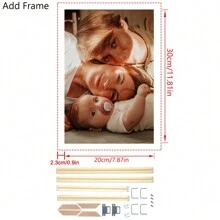 1 Pieza Póster grande personalizado en lienzo, póster enmarcado o sin marco DIY, imprime tu foto en lienzo como un regalo creativo, decoración de pared, mural, arte de pared, impresión en lienzo, póster en lienzo, decoración de pared en lienzo, impresión de póster. Es un regalo perfecto para novia/novio, familia, hijo, hija, estudiante, regalos ideales para él, regalos ideales para ella, novio, papá, novia, mamá, familia, amigos