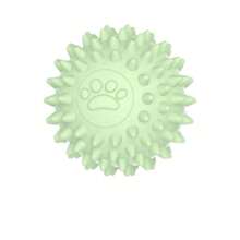1pc Spiky Ball Dog Lover And Dog Mom Love Toy Indestructible Cat/Dog Lover Gift And Dog/Cat Mom Love Pet Toy Aggressive Natural Rubber Chew Ball Dog Lover And Dog Mom Love Teeth Cleaning Suitable For Puppies Medium And Large Dog Lover And Dog Mom Loves Training Play Chew Ball