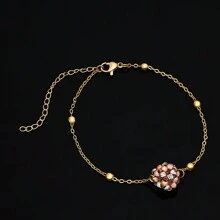 Simple Design Women Gold Plated Wedding Bridal Jewelry Set Dubai Nigeria 4pcs Accessories Gold Plated