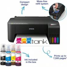 Epson A4 Single Function Wi-Fi Ink Tank Printer ET-1810 - Up To 3 Years Of Ink Included - ET1810 - View 2
