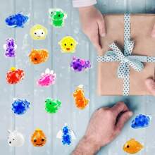 45Pcs Mini Stress Balls, Random Kawaii Squishies Bulk, Classroom Prizes, Party Favors, Birthday Gifts Goodie Bag Stuffers Easter Basket Stuffers (Random).