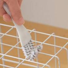 2pcs Multi-Function Cleaning Brushes, Suitable For Kitchen Stove, Sink, Oven, Countertop, Grill, Slots Cleaning Tools