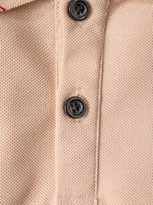 Jungen & Kinder Poloshirt mit Kontrastbesatz Kurzarm