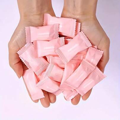 10/15/20/30pcs Soft Compressible Facial Wipes, Quick Dissolves, Suitable For All Skin Types, Suitable For Travel, Gentle And Effective, 100% Disposable Compressible Towels,