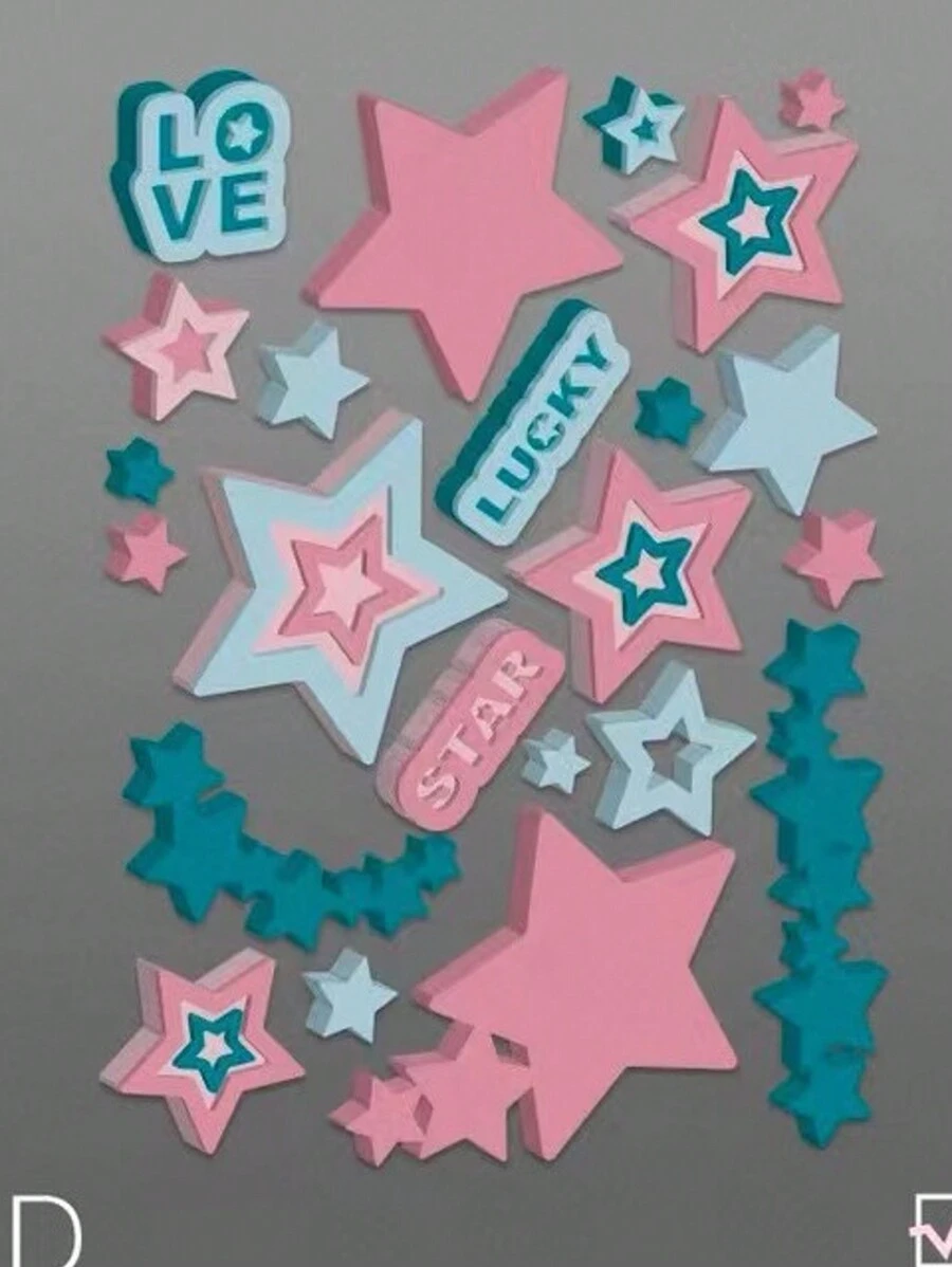 Star Resin Casting Mold, Silicone Mold Accessories, Resin Liquid Mold, Resin Keychain Silicone Mold, Resin Mold - Silicone - View 1