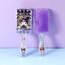 Sanrio 1/4pcs(S) Sanrio New Cute Cushion Comb Kuromi Cartoon Simple And Convenient Air Cushion Hairbrush Easy-To-Use Hair Comb