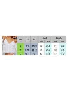 Women's Lace Camisole Deep V Neck Backless Back Tie-Up Babydoll Cami Crop Tops