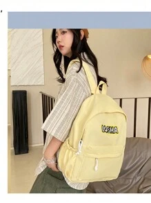 1pc Jesper Classic Travel Laptop Backpack, Suitable For High School, College Students, Women And Men