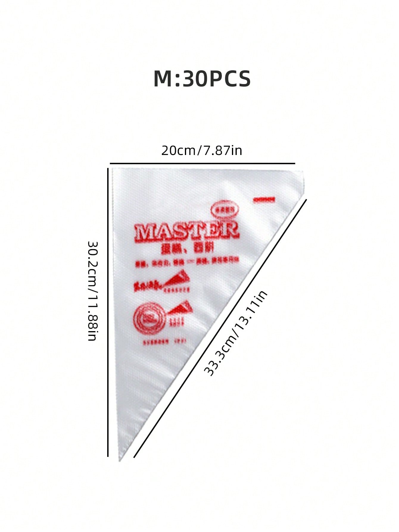 100 قطعة أنابيب كريمية شفافة للتزيين المعجنات والك...