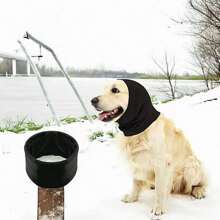 3-Piece Set Of Dog Ear Muffs, Noise Protection Cover, Hearing Pack, Ear Muffs, Winter Scarf