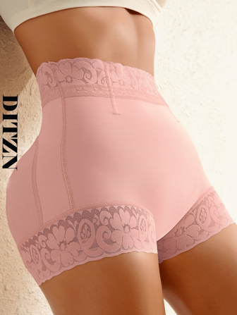 DITZN Hot Style Small Pants Net Celebrity Boxer Lace Body Shaping Pants