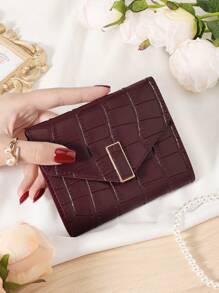 Small Wallet Pocket Wallet Small Purse Bifold Slim Women Wallet Lightweight Portable Credit Card Key Case Short Wallet Cute Modern Fashion For Birthday Gift Christmas Anniversary Women Girls Lady,Business,For Anniversary,For Christmas,On Valentine Day,For Birthday Gift,For Gift,For Lover For Women,For Girls,For Lady,For Female,Bag School Supplies For School Dorm Room & Back To School