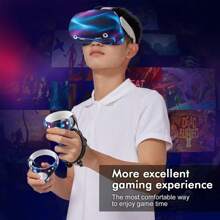 Accessories For Oculus Quest 2, VR Accessory Set For Meta Quest 2, Include Controller Grip Leather Cover, VR Shell Cover, Face Cover, Lens Cover And 10PCS Disposable Eye Cover