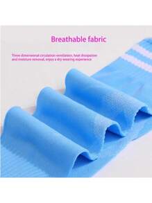 Back To School Gifts For Boys & Girls,Youth Team Sports Knee High Socks For Kids Soccer, Youth And Knee-High Athletic Football Gym Children's Team Boys And Girls Solid Color Striped Knee-High Football Sports Socks, Suitable For 8-12 Years Old Boys - Multicolor - View 6