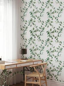 1 rol/45CM * 100CM bladgroene plant moderne minimalistische stijl geschikt voor huisdecoratie, keukenkastjes, tafels en stoelen, kamerachtergronden, huisrenovatie, doe-het-zelf, waterdicht, anti-aangroei, gemakkelijk schoon te maken, zelfklevend, zelfklevend en plakbaar behang, muurstickers, behang muurstickers kamerdecoratie muurdecoratie badkamerdecoratie slaapkamerdecoratie kamerdecoratie spullen woonkamerdecoratie huisdecoratie woondecoratie woonkamer behang