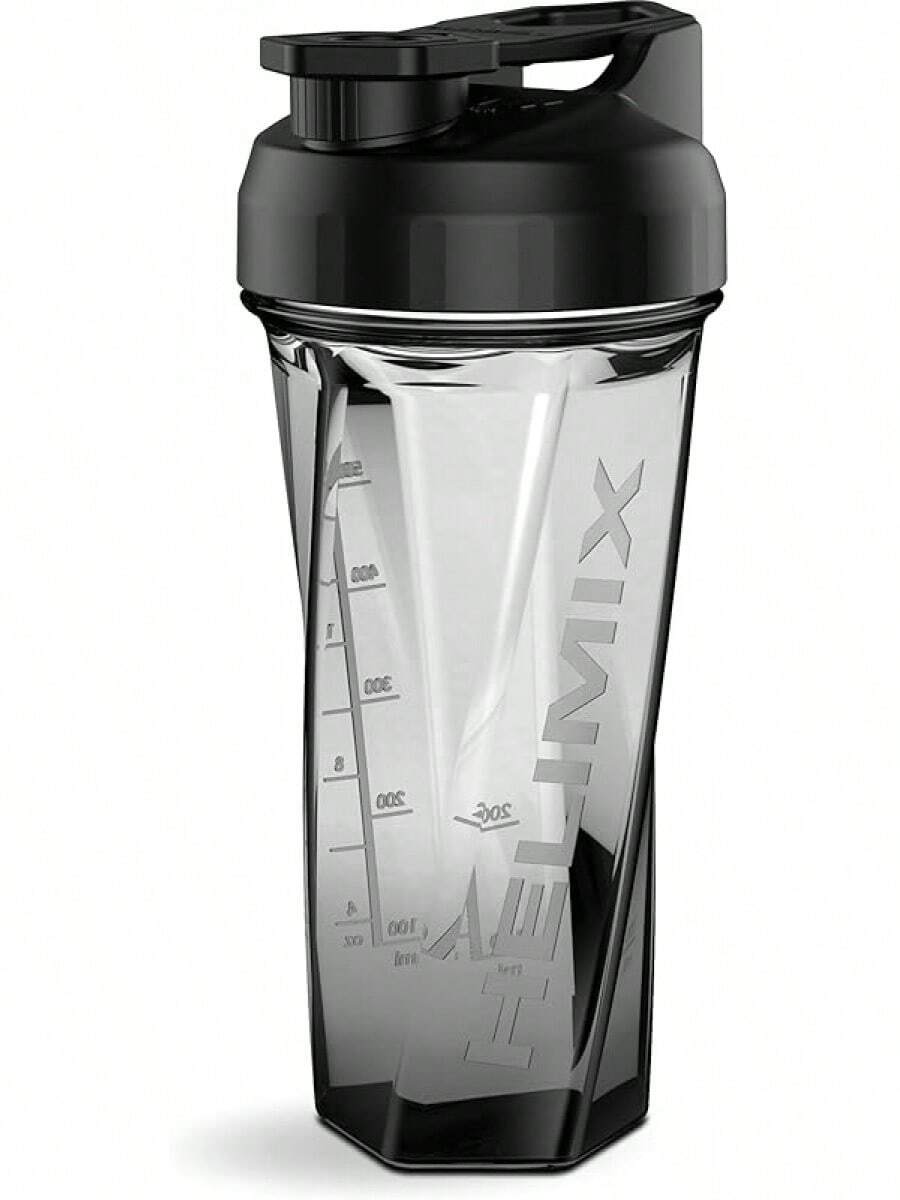 HELIMIX 2.0 Vortex Blender Shaker Bottle Holds Upto 28oz |   No Blending Ball Or Whisk |   USA Made |   Portable Pre Workout Whey Protein Drink Shaker Cup |   Mixes Cocktails Smoothies Shakes |   Top Rack - 黑色 - 查看 1