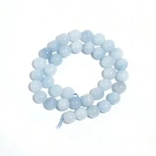 1 pièce Perles de lapis-lazuli naturel 4/6/8/10mm. Perles lâches faites à la main tendance, convenant pour bracelets, colliers, bijoux, sangles de téléphone, porte-clés