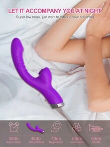 Vibrador de succión clitoriana, estimulador de la zona G y el clítoris, juguete sexual para señoras y mujeres adultas, incluye dildo y vibrador, 2 en 1 con succionador clitoriano y estimulador clitoriano vibrante con 10 velocidades para la masturbación femenina y productos sexuales