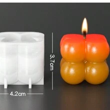 3D 新月蜡烛模具、浪漫月亮拥抱烛台、童话蜡烛台、DIY 树脂模具烛台、手工家居展示装饰工艺品、卧室装饰、客厅装饰、户外露营庭院装饰、花园装饰、婚礼、家庭聚会、新年聚会、节日、拉玛聚会的铸造模具烛台 - 彩色 - 查看 14