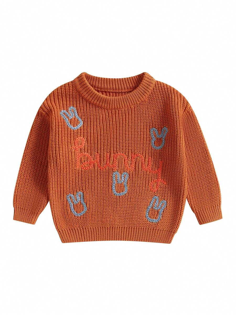 Newborn Baby Sweaters - Orange - View 1