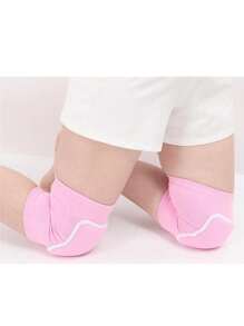Rodilleras suaves para danza, lucha, voleibol, baile, fútbol, yoga, baloncesto y patinaje que proporcionan un soporte elástico flexible (rosa, negro, mediano)