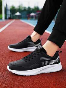 Herren Lässig Sportschuhe in Große Größen, leicht, atmungsaktives PU-Material, geeignet für alle Jahreszeiten
