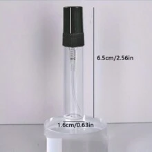 50PCS 5ML Mini Fine Mist Glass Spray Bottle Empty Travel Atomiser Spray Bottles For Perfume Toiletries Liquid Cosmetics