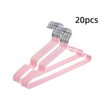 40pcs/20pcs/10pcs/1pc High Quality Iron Hanger, Non-Slip Hanger For Clothes, Dry And Wet Dual-Use Drying Rack, Clothing Hanging Rack, Pants Hanger, Clip Hanger - Suitable For Suits And Coats, Stackable To Save Space - Multicolor - View 15