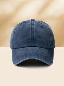 1Pc Neutral Retro Baseball Cap, Stylish Multifunctional Adjustable Pointed Cap, Ideal Choice For Leisure And Travel - Baseball Cap - View 11