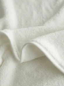 Khăn tắm thêu sợi siêu mịn hoạt hình cho bé yêu Valentine - Màu be - Xem 4
