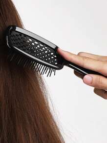 Zestaw szczotek do stylizacji włosów 4/5/10/12 sztuk, butelka ze sprayem do włosów 200 ml, szczotka do rozczesywania, szczotka do masażu skóry głowy, szczotka do włosów z nylonu, grzebień szczurzy ogon z klipsami w kształcie dzioba kaczki, dwustronna szczotka do krawędzi i tyłu, czesanie, śliskie włosy dla kobiet i dziewcząt - Wielokolorowe - Zobacz 7