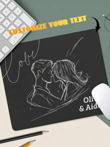 Custom Photo Mousepad: Cute & Unique Gaming Gift For Couples