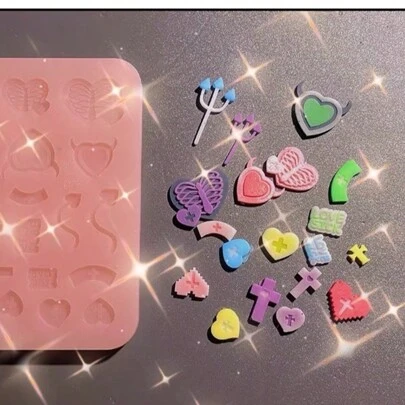 Resin Casting Mold, Silicone Mold Accessories, Resin Liquid Mold, Resin Keychain Silicone Mold, Resin Mold