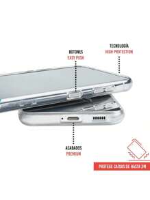 INSTACASE Case Compatible With Cubot Abstract Art, Protector For Cubot Art Heavy Duty, Case For Cubot Stain Brush, Case For Cubot For Women, Shockproof TPU. - 透明的 - 查看 3