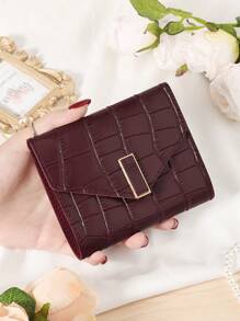 Small Wallet Pocket Wallet Small Purse Bifold Slim Women Wallet Lightweight Portable Credit Card Key Case Short Wallet Cute Modern Fashion For Birthday Gift Christmas Anniversary Women Girls Lady,Business,For Anniversary,For Christmas,On Valentine Day,For Birthday Gift,For Gift,For Lover For Women,For Girls,For Lady,For Female,Bag School Supplies For School Dorm Room & Back To School