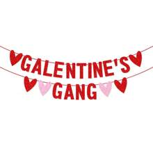 1 套，DIY 情人节快乐横幅，情人节派对装饰，情人节快乐装饰，情人节女士派对装饰 GTG - 彩色 - 查看 5