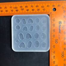 Small Ear & Paw Resin Casting Molds, Silicone Molds Accessories For Resin Liquid Keychain Mold Making