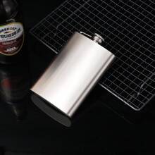 1 pieza Petaca de acero inoxidable, Botella de licor portátil mini, Dispensador de bebidas, Opciones de 1 oz/2 oz/3 oz/4 oz/5 oz/6 oz/7 oz/8 oz/9 oz/10 oz, Para almacenar y transportar bebidas espirituosas, vino y otras bebidas, Para exteriores, camping, regalo para padres