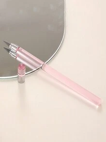 1 pieza Lápiz transparente de acrílico con mango duradero, irrompible, sin necesidad de afilar, para dibujar y escribir, suministro para estudiantes, de regreso a la escuela
