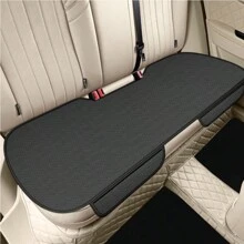Coussins de siège de voiture en soie de glace ultra-fins, d'été, frais, respirants, absorbants de sueur, isolants de la chaleur et antidérapants. Coussins de siège avant en soie de glace de voiture/coussins longs arrière, housse de siège de voiture en soie de glace, ensembles de coussins de siège de voiture multi-pièces, convenant à la plupart des modèles de voiture
